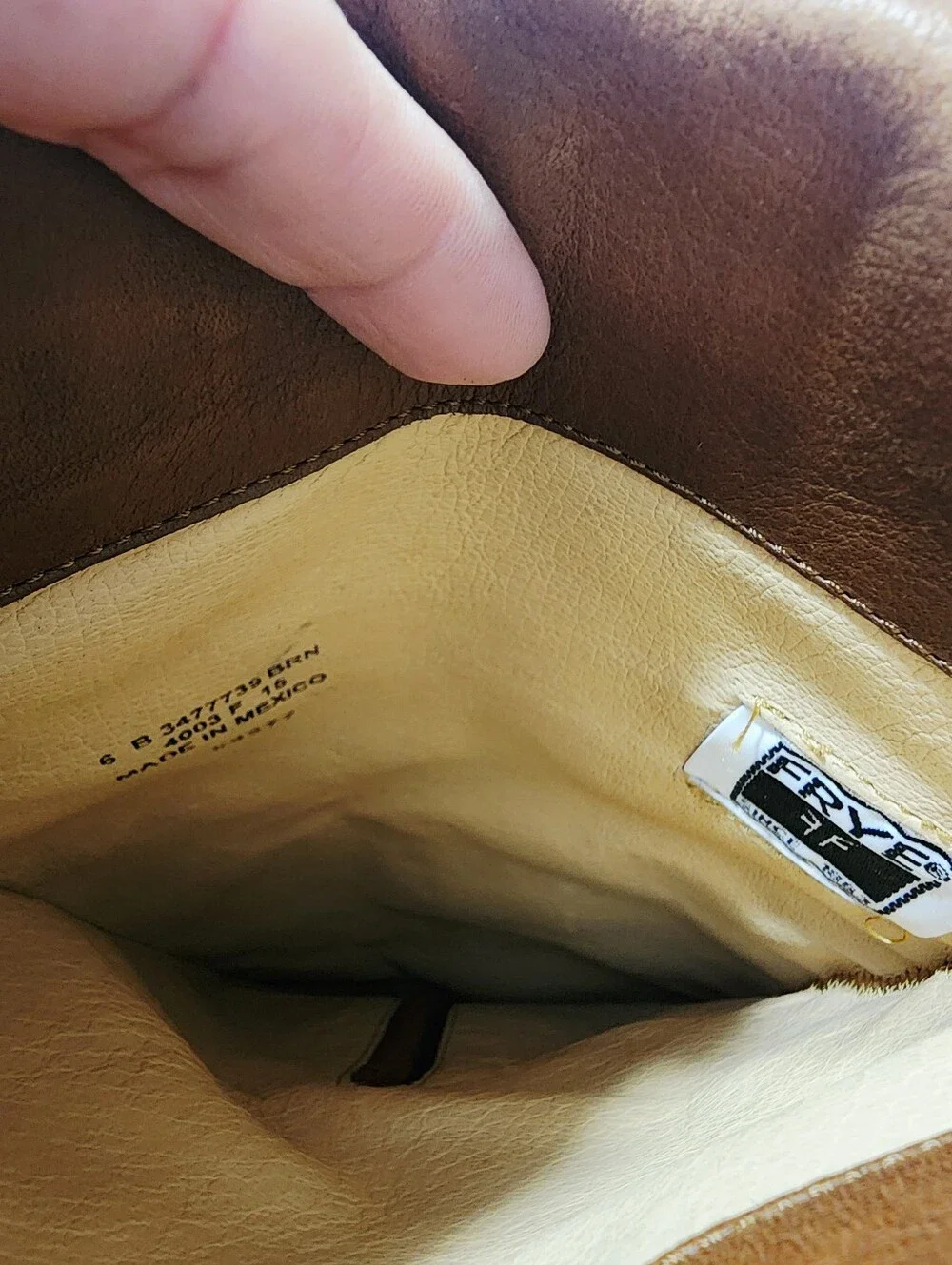 Frye over knee